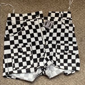 Checkered Shorts New with Tags